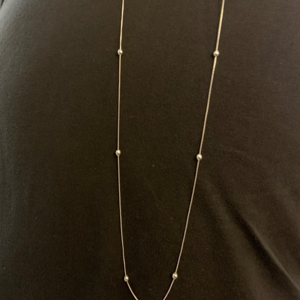 Alex and Ani silver expandable necklace & pendant